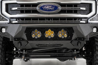 Addictive Desert Designs 17-20 Ford Super Duty Bomber Front Bumper w/ Mounts For 3 Baja Designs LP6s