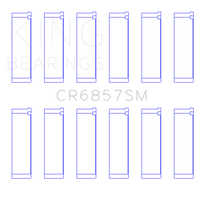 King Engine Bearings Chrysler Pentastar 3.6L ERB V6 (Size +.50mm) Connecting Rod Bearing Set