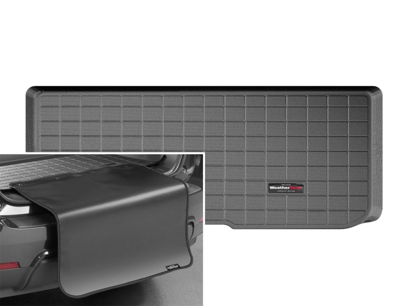 WeatherTech 2016+ Honda Pilot Cargo Liner w/ Bumper Protector - Black