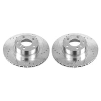 Power Stop 11-17 BMW X3 Rear Evolution Drilled & Slotted Rotors - Pair