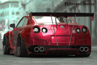 GReddy Rocket Bunny R35 V2 Front Canards (FRP)