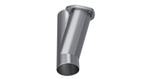 QTP 3in Weld-On QTEC Exhaust Cutout Y-Pipe