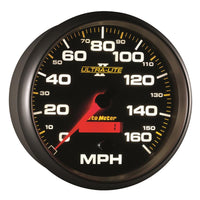 Autometer Ultra-Lite II 5 Inch 160 MPH FSE Programmable Speedometer