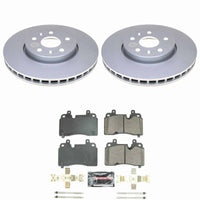 Power Stop 20-25 Chevrolet Corvette Front Z23 Coated Brake Kit