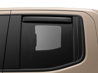 WeatherTech 2019+ Chevrolet Silverado 1500 Rear Side Window Deflectors - Dark Smoke