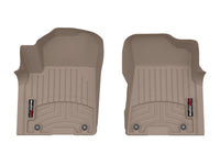WeatherTech 2019+ Infiniti QX80 Front FloorLiner - Tan