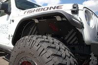 Fishbone Offroad 2018+ Jeep Wrangler JL/JLU/2020+ Gladiator JT  Alum Front Fender Flares  - Black