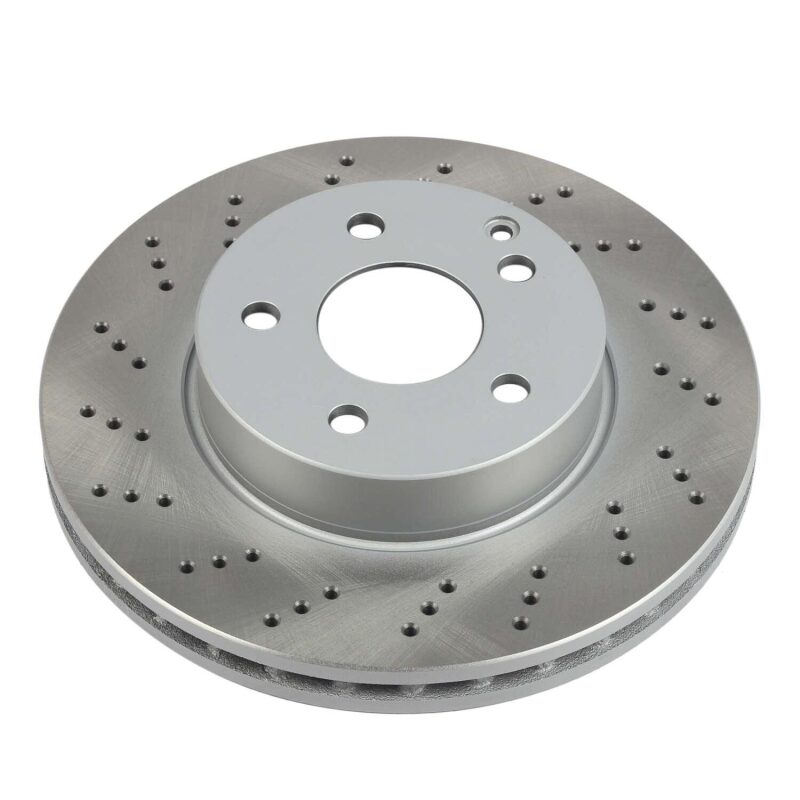 Power Stop 12-16 Mercedes-Benz C250 Front Semi Coated Rotor