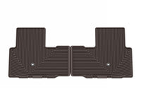WeatherTech 23-25 Honda Pilot Rear All-Weather Floor Mats - Cocoa