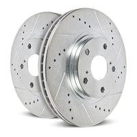Power Stop 96-01 GMC Savana 3500 Front Drilled & Slotted Rotor - Pair