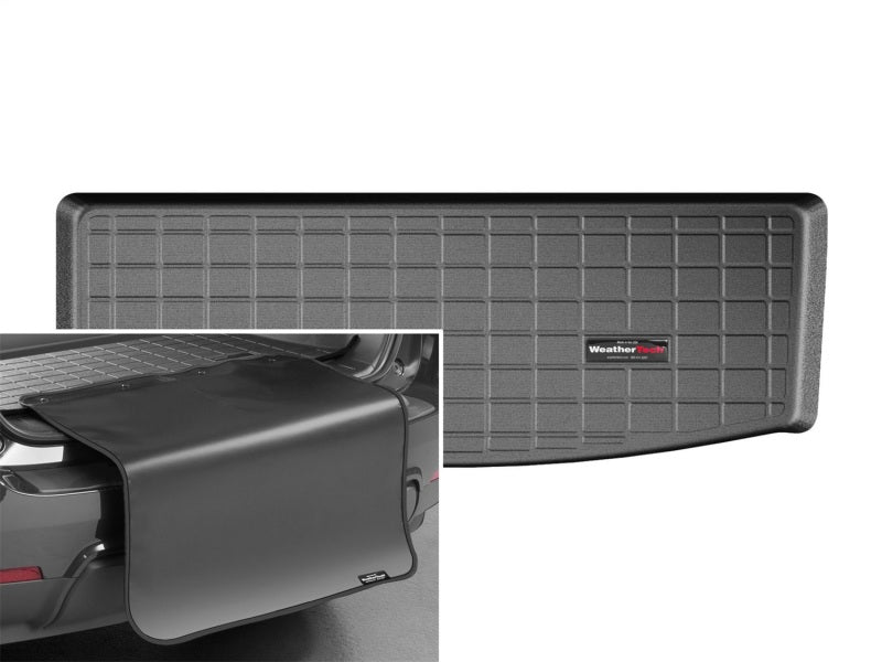 WeatherTech 2017+ GMC Acadia / Acadia Denali Cargo Liner w/ Bumper Protector - Black