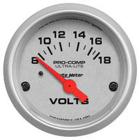 Autometer Ultra-Lite 70-74 E-Body/Cuda/Challenger Dash Kit 6pc Tach / MPH / Fuel / Oil / WTMP / Volt