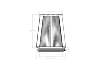 aFe Magnum FORCEintake Replacement Air Filter w/ D2 Dura-Dry Media 5-1/2inF x(10x7)inB x 7inT x 8inH