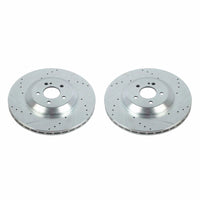 Power Stop 19-20 Mercedes-Benz CLS450 Rear Evolution Drilled & Slotted Rotors - Pair