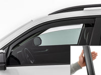 WeatherTech 18-26 Volkswagen Atlas Front Window Deflectors - Matte Black