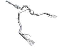 AWE Tuning 2021+ Ford F150 Tremor w/ Bumper Cutouts 0FG Resonated Cat-Back w/ Chrome Silver Tips
