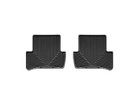 WeatherTech 08-11 Mercedes-Benz C-Class (W204) Rear Rubber Mats - Black