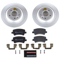 Power Stop 11-18 Volvo S60 Rear Euro-Stop Brake Kit
