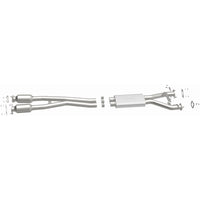 MagnaFlow 2015 K900 5L Underbody Direct Fit Converter