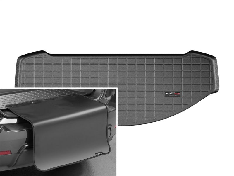 WeatherTech 2016+ Mazda CX-9 Cargo Liner w/ Bumper Protector - Black