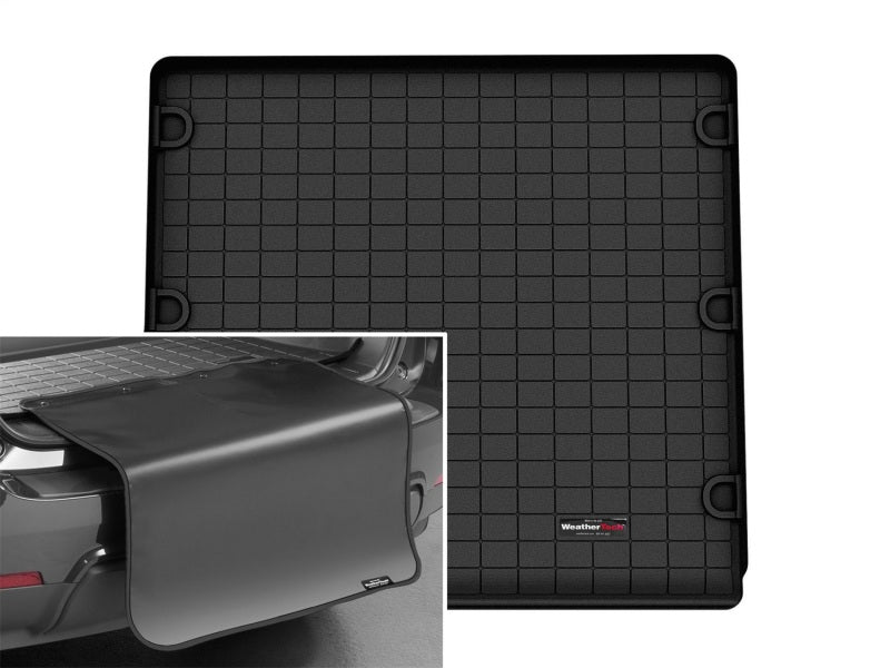 WeatherTech 2020+ Land Rover / Range Rover Range Rover PHEV Cargo With Bumper Protector - Black