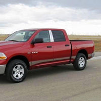 Putco 10-19 Ram 2500/3500 Reg Cab 6.5 - 5.5in Wide - 10pcs (w/o Factory Flares) SS Rocker Panels