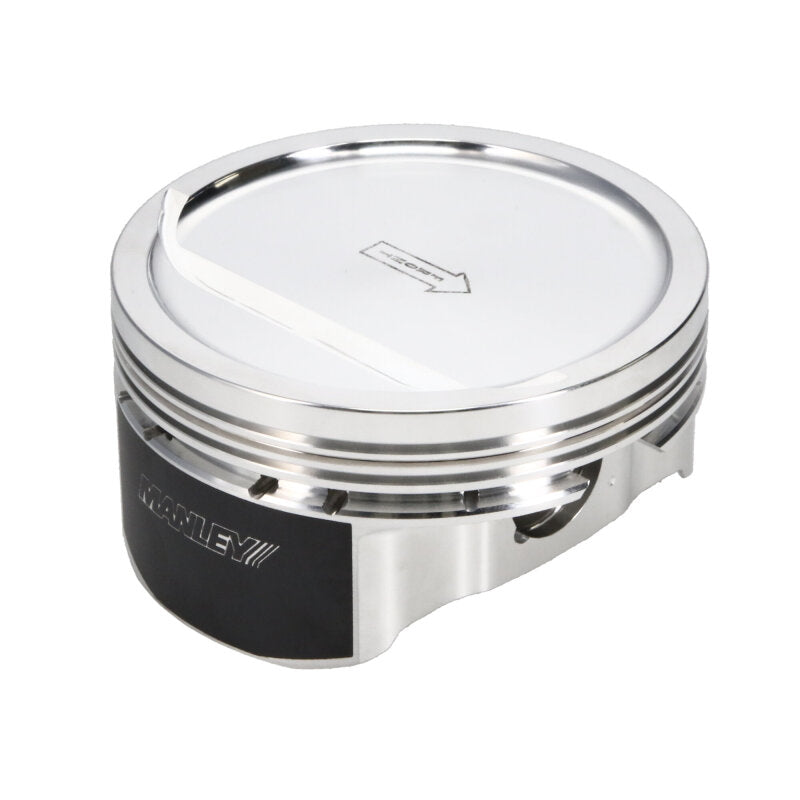 Manley Chevrolet LS Piston Set - 4.185in Bore 1.115in CH, -18.00 CC