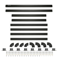 Westin EXP Roof Rack for Full Size EXP Truck Cap (RACK ONLY - NO CAP) 50x58in. - Tex. Blk