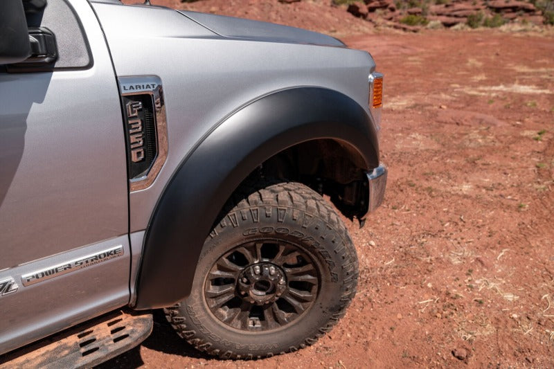 Husky Liners 17-22 Ford F-250/F-350 Super Duty EAF Style Fender Flares 4pc - Black