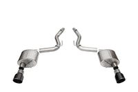 Corsa 2024+ Ford Mustang GT Sport Axle-Back Dual Rear Exit with 4.5in Black PVD Pro-Series Tips