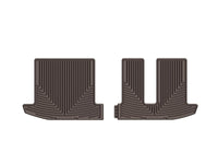 WeatherTech 2013+ Infiniti JX Rear Rubber Mats - Cocoa