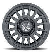 ICON Recon SLX 18x9 8x6.5 BP 12mm Offset 5.5in BS 121.4mm Hub Bore Satin Black Wheel