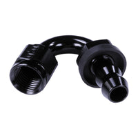 Russell 6AN Twist-Lok 150 Degree Hose End - Black