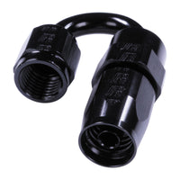 Russell 4AN ProClassic 180 Degree Hose End - Black