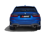 Akrapovic 20-22 BMW M340i (G20, G21) Slip-On Line (Titanium) (Requires BMW Part #18308686640)