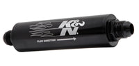 K&N 2in OD x 9in L 10AN 25 Micron In-Line Fuel/Oil Filter
