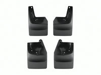WeatherTech 2022 Chevrolet Silverado 1500 ZR2 No Drill Mudflaps - Black