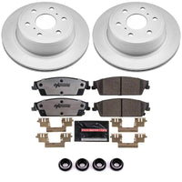Power Stop 07-14 Cadillac Escalade Rear Z36 Coated Truck & Tow Brake Kit