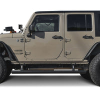 Westin 07-18 Jeep Wrangler JK Unlimited Pro-e Electric Running Boards - Textured Black
