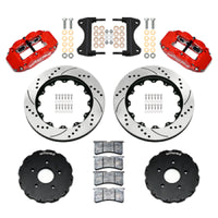 Wilwood 14-19 Chevrolet Corvette C7 Forged Narrow Superlite 6R Front BBK - 14.00 Rotor SRP - Red