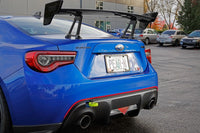 PERRIN 13-25 Subaru BRZ / 13-20 Scion FRS & Toyota 86 / 22-25 GR86 Tow Hook Kit (Rear) - Neon Yellow
