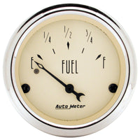 Autometer Antique Beige 5 Piece Kit 3-3/8in & 2-1/16 Elec. Speedometer Gauges