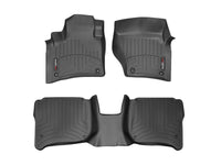 WeatherTech 11+ Porsche Cayenne Front and Rear FloorLiners - Black