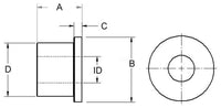 Synergy 1.875in Universal Bushing Halve