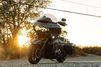 Baja Designs Harley D 98-13 Pre-Rushmore Style Road Glide DOT LP6 LED Dual Headlight Kit DRL -White