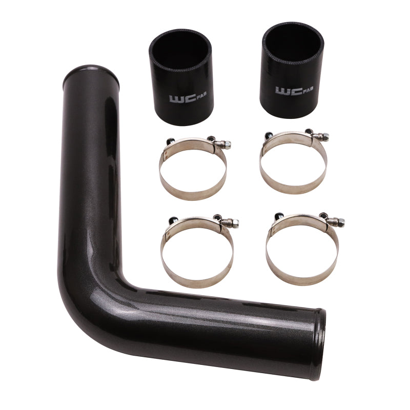 Wehrli 03-07 Cummins 5.9L Driver Side 3in Intercooler Pipe - Brizzle Blue