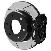 Wilwood 71-91 Chevy Blazer Forged Dynalite Rear Brake Kit w/ 12.19in Slotted Rotor - Black