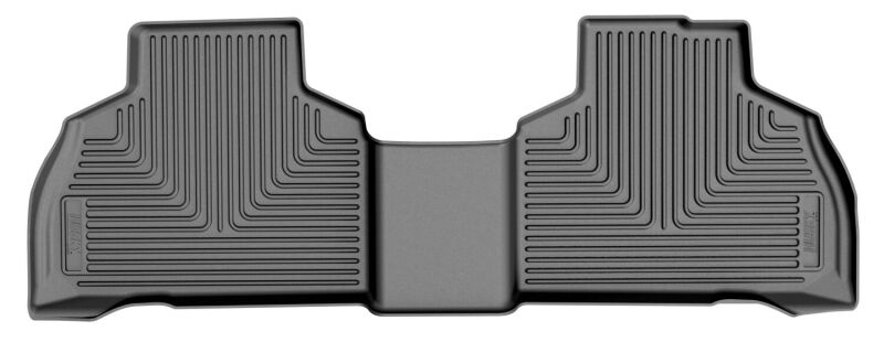Husky Liners 19-26 BMW X7 (2nd Row Bench Seats) WeatherBeater 2nd Row Floor Liner - Black