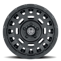 ICON Hammer Pro 17x8.5 / 6x5.5 / 0mm / 4.75in BS - Satin Black