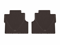 WeatherTech 25-26 Lincoln Navigator 2nd Row Rear All-Weather Floor Mats - Cocoa